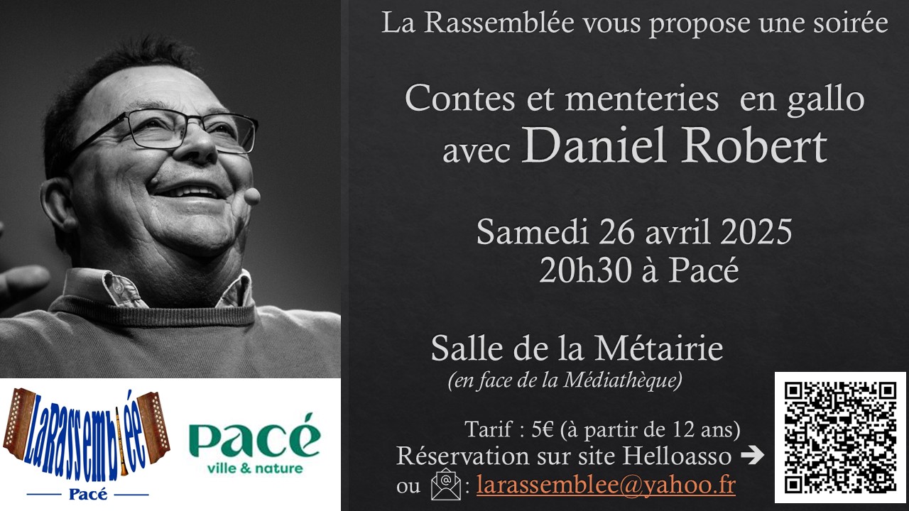 Conteur Daniel Robert @ La Métairie - salles 1 et 2